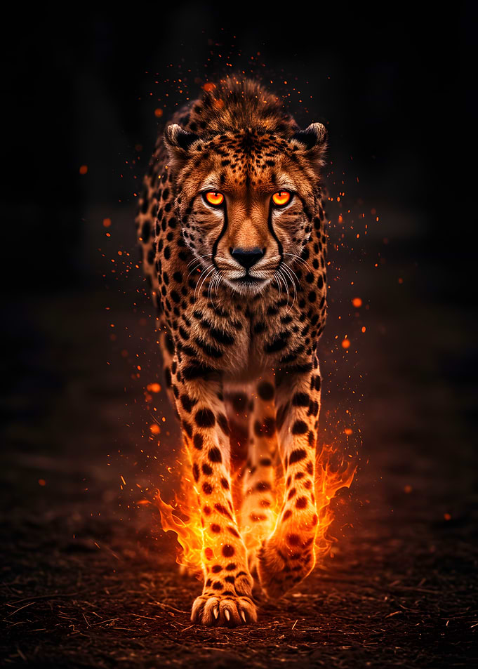 Fiery Cheetah