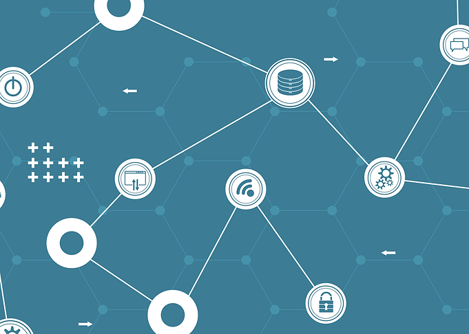 Network Connection Abstract Illustration