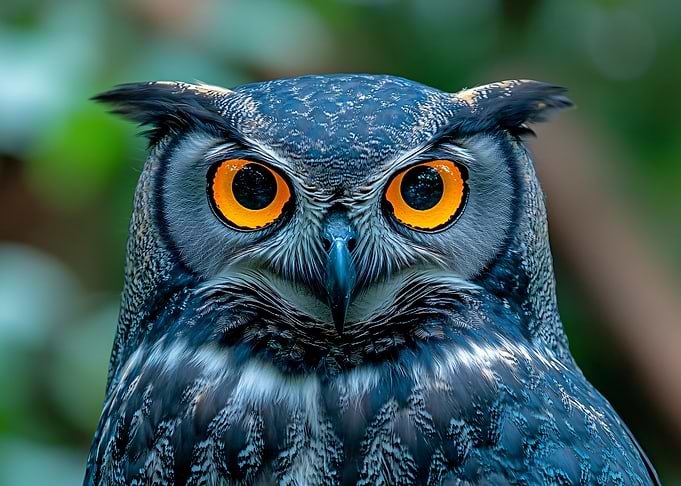 Great Horned Owl Portrait