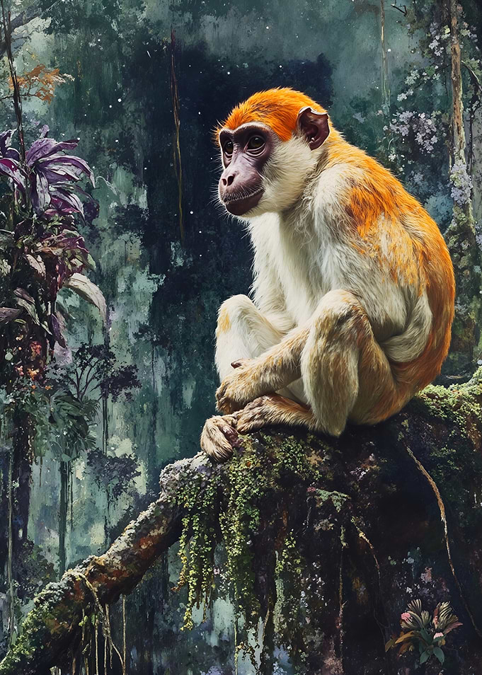 Monkey in the Jungle