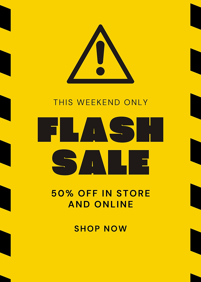 Flash Sale Weekend Promotion