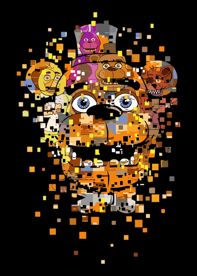 Five Nights at Freddy's Pixel Art