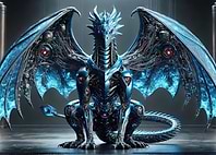Cybernetic Dragon Bluebell