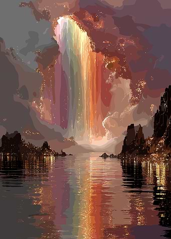 Rainbow Waterfall