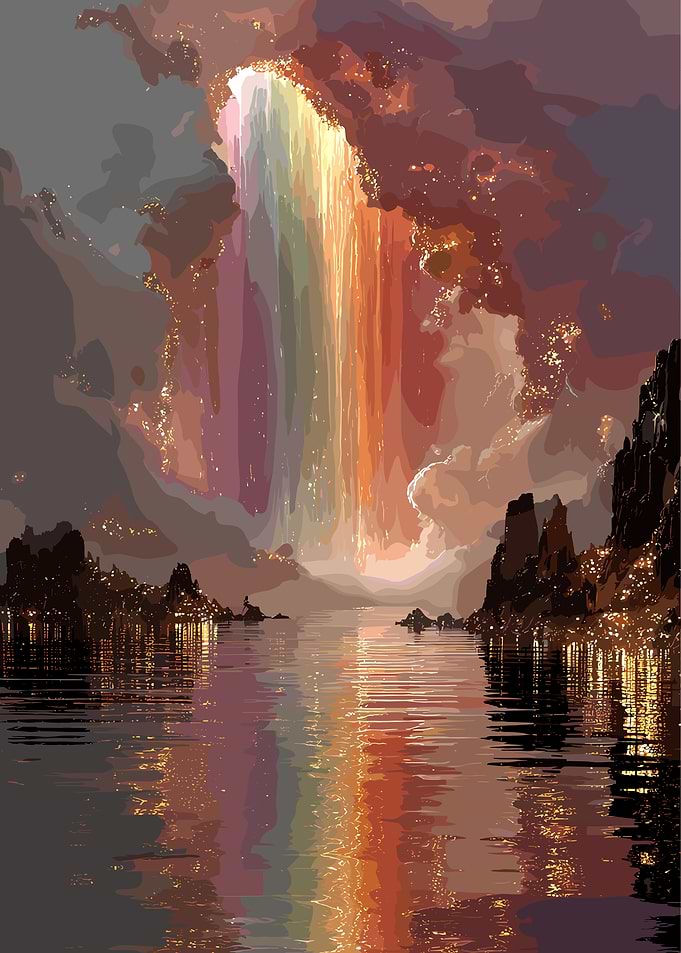 Rainbow Waterfall