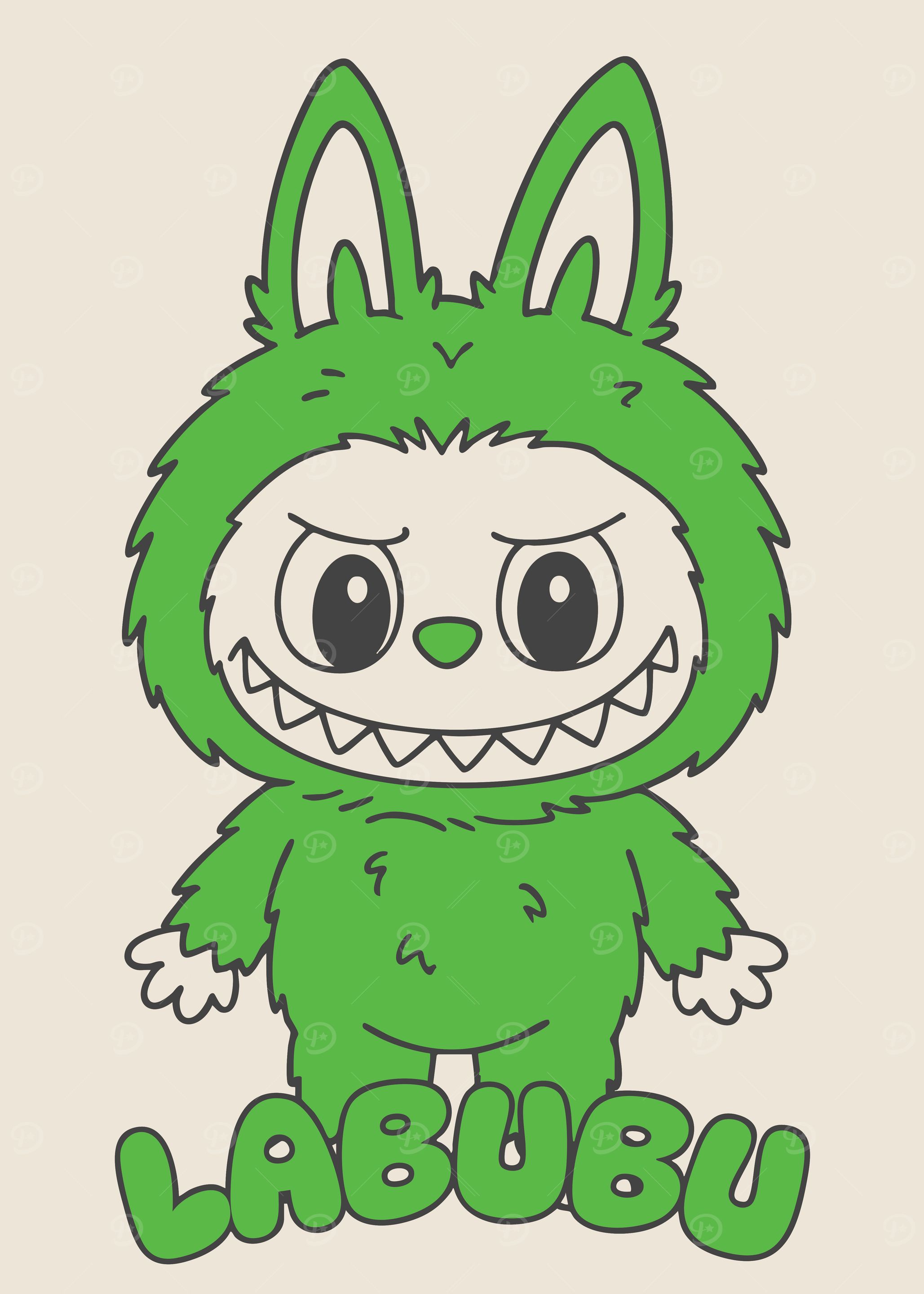 Labubu Character Illustration