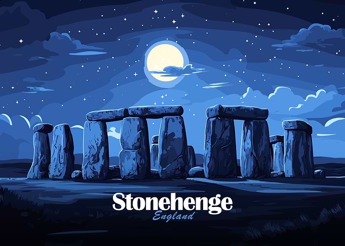 Stonehenge at Night