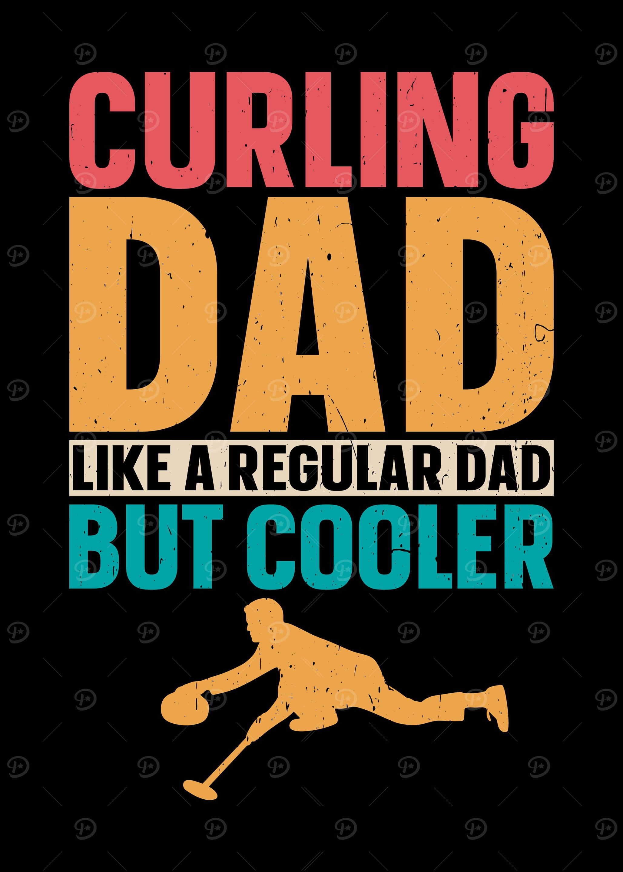 Curling Dad