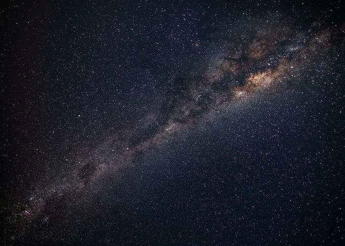 Milky Way Galaxy Starry Night Sky