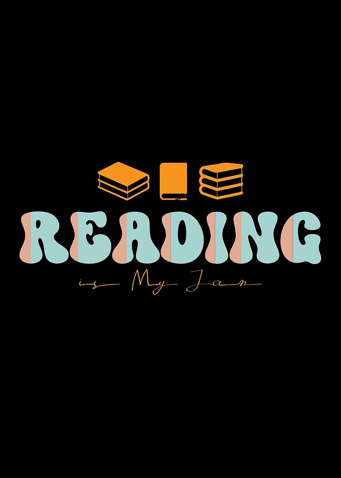 Reading is My Jam Graphic
