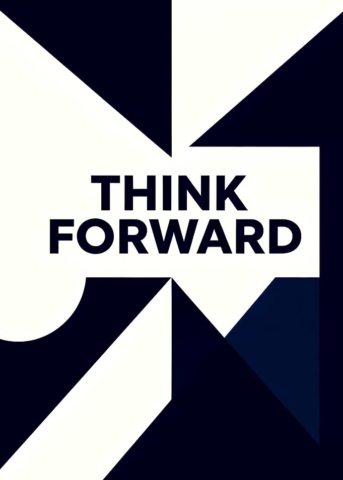 Think Forward Geometric Abstract