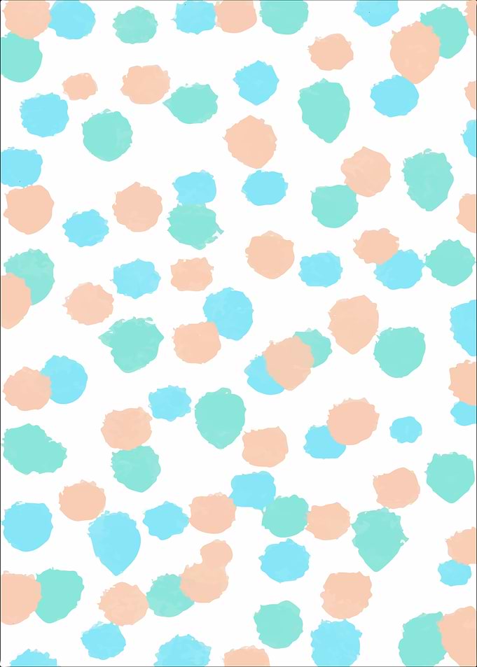 Pastel Polka Dot Pattern