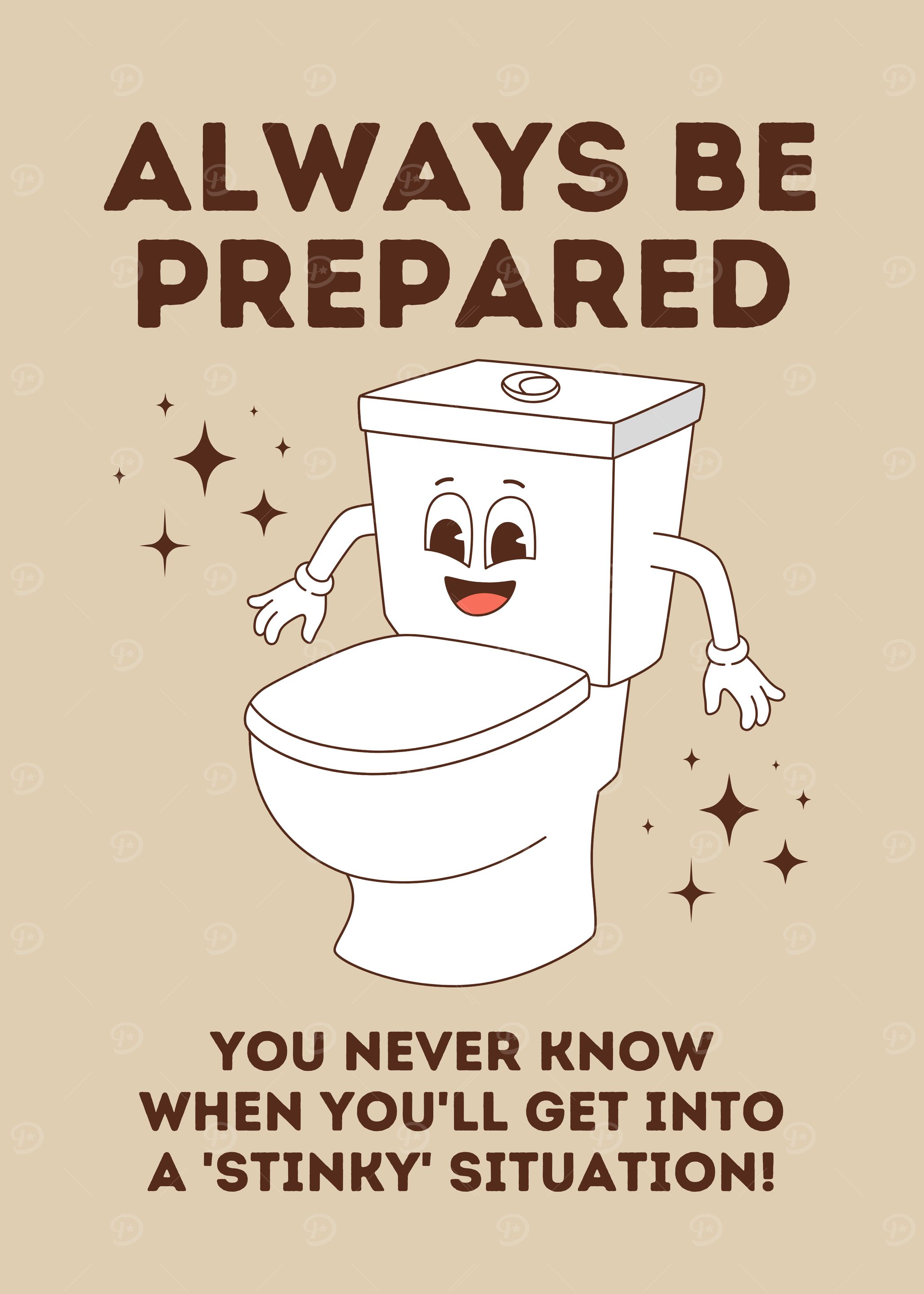 Funny Toilet Cartoon