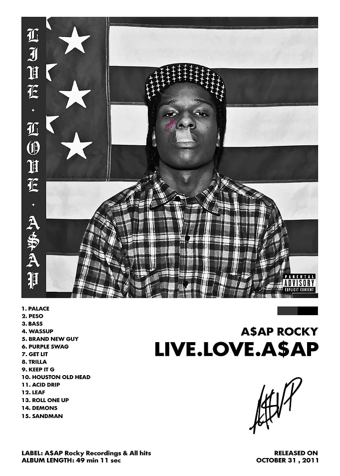 ASAP Rocky Live Love ASAP