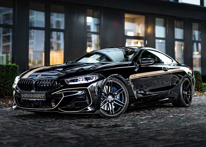 Black BMW Manhart MH8 500 Coupe