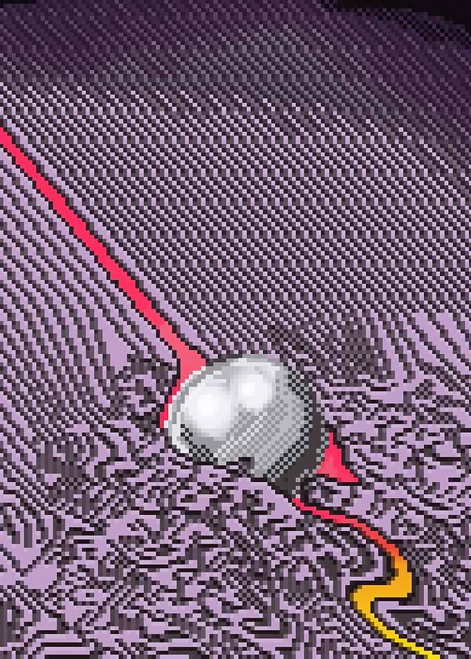Tame Impala currents album pixelated
