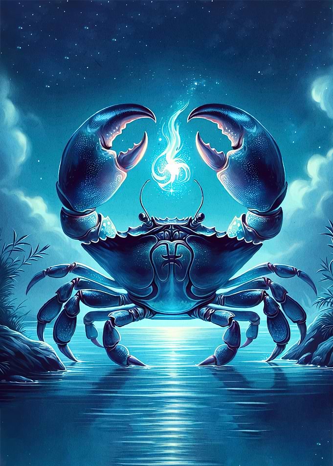 Crab Glowing Light