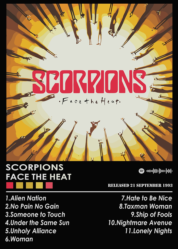 Scorpions - Face the Heat Album Cover
