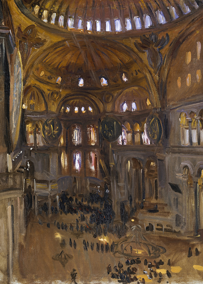 Hagia Sophia Interior Painting