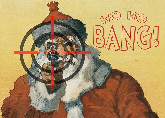 Santa with a Gun