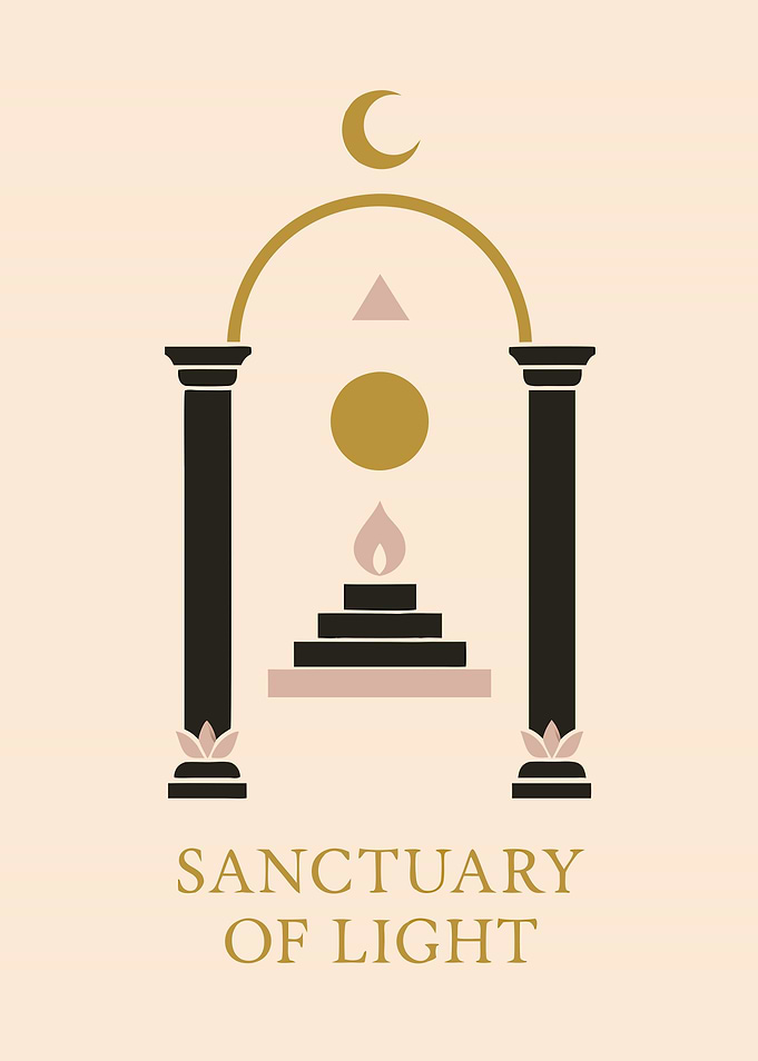 Sanctuary of Light Minimalist Art