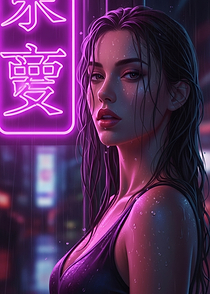 Neon City Portrait