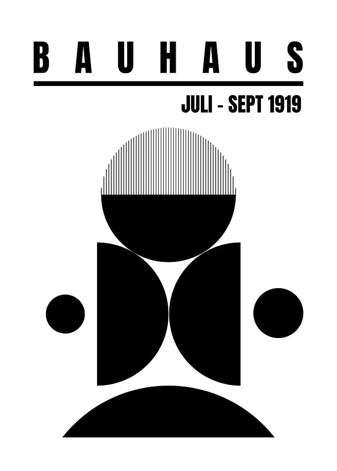 Bauhaus Exhibition Poster, 1919