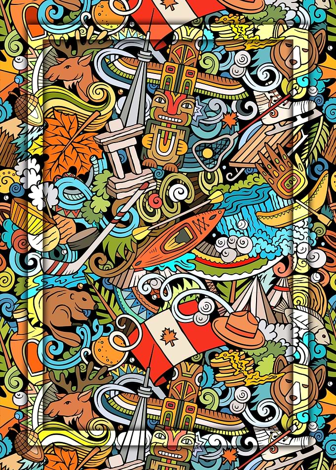 Canada Doodle Art