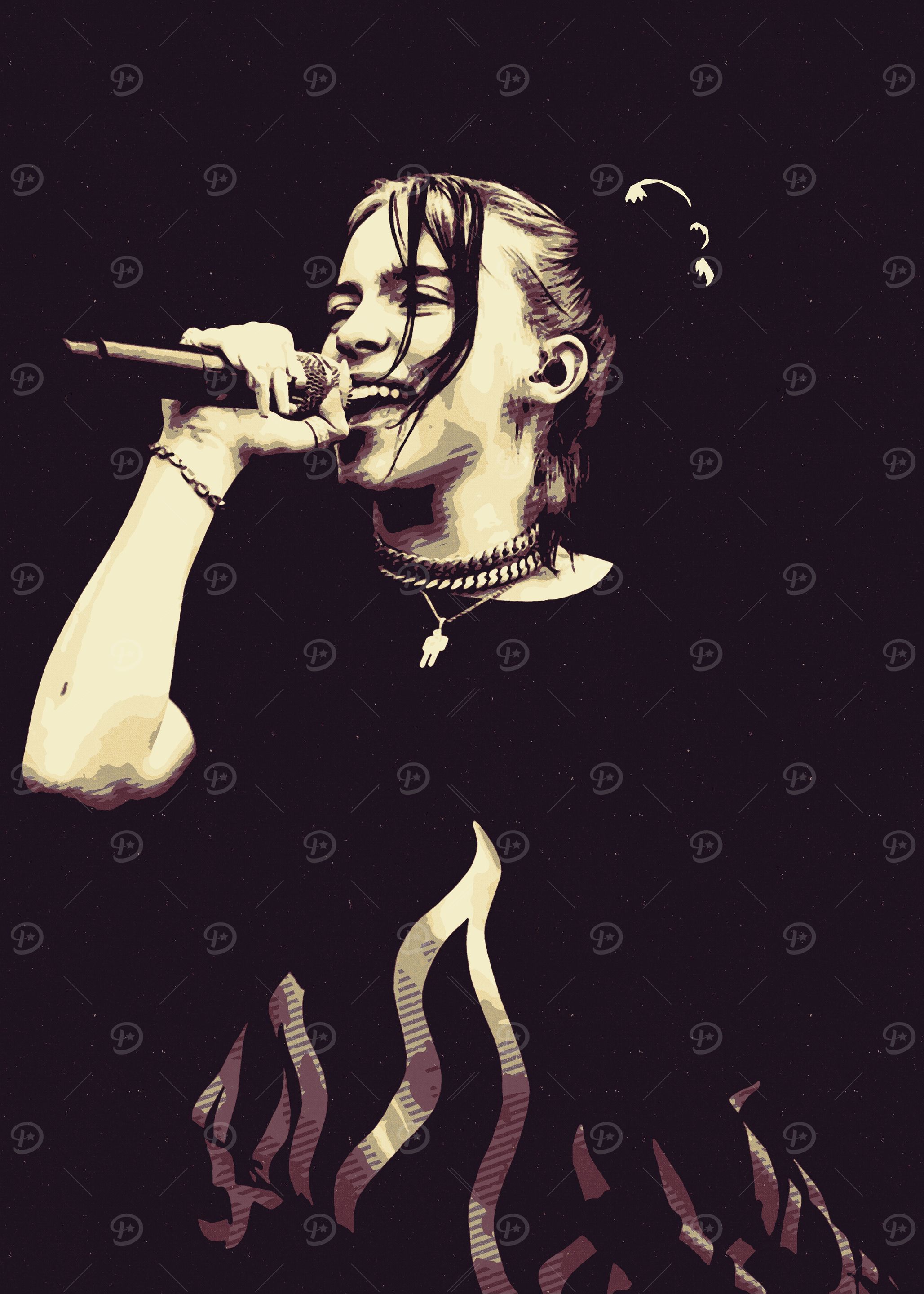 Billie Eilish singing