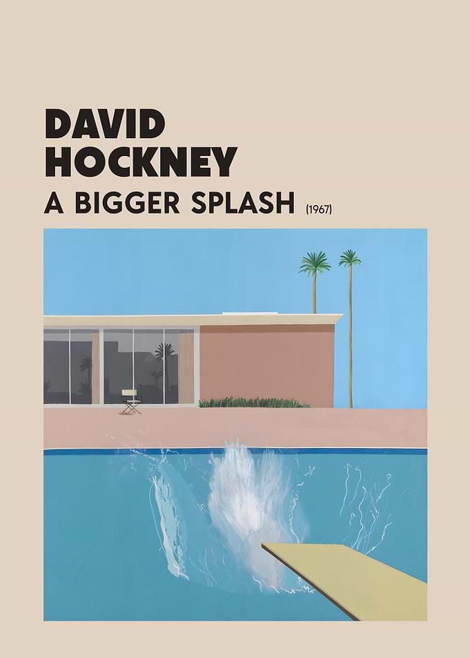 David Hockney: A Bigger Splash (1967)