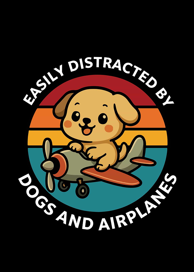 Easily Distracted by Dogs and Airplanes
