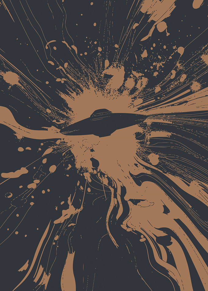Abstract UFO Art