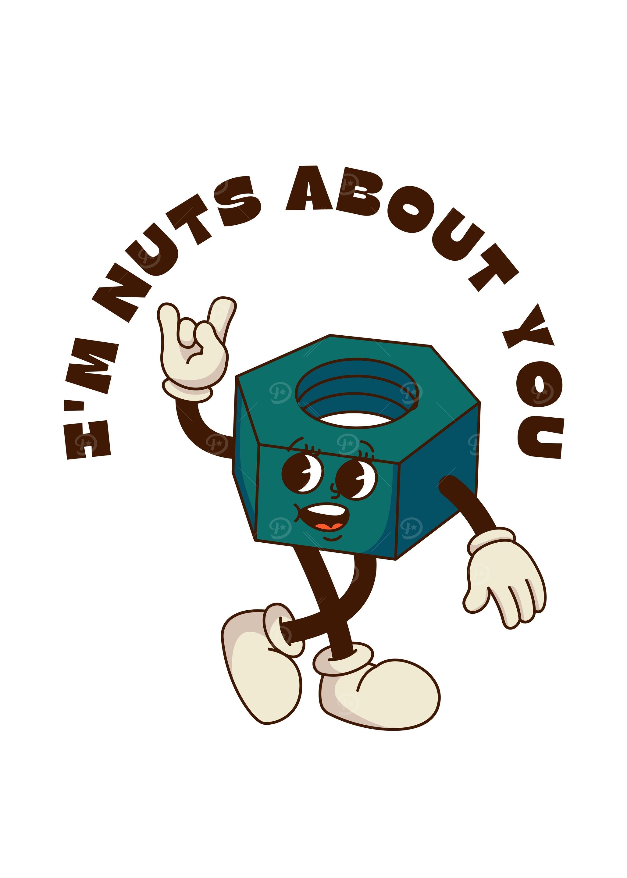 I'm Nuts About You Cartoon