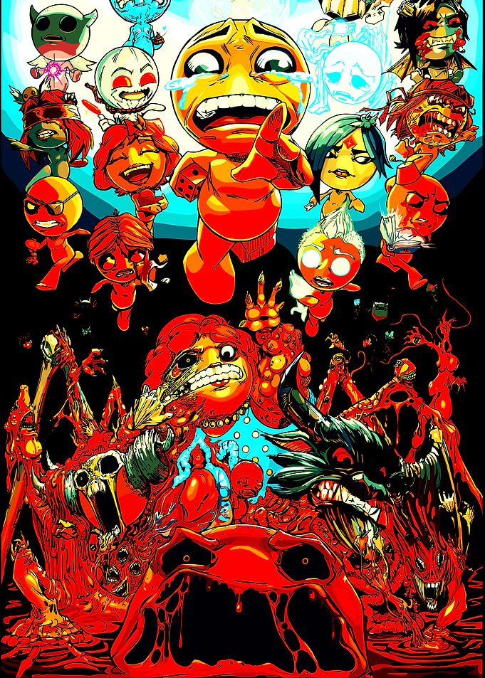The Binding of Isaac Fan Art