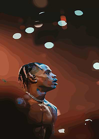 Travis Scott Portrait