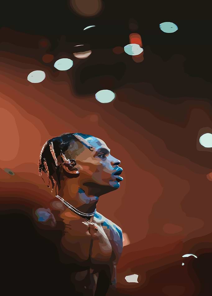 Travis Scott Portrait