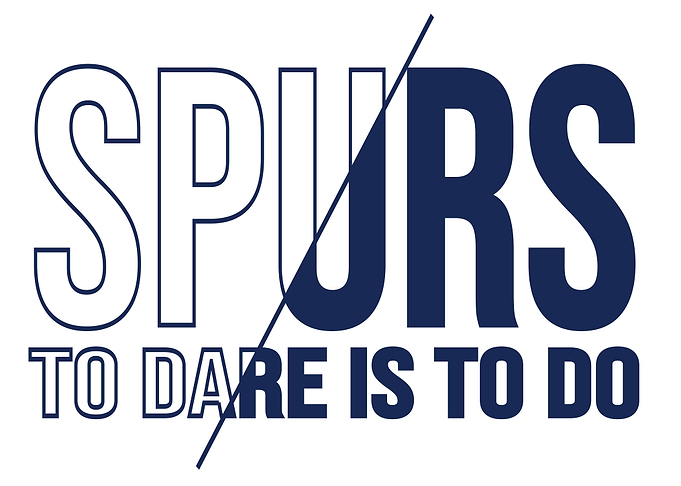 Spurs To Dare Is To Do