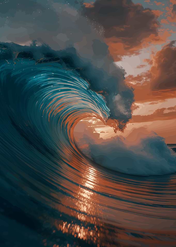 Sunset Wave