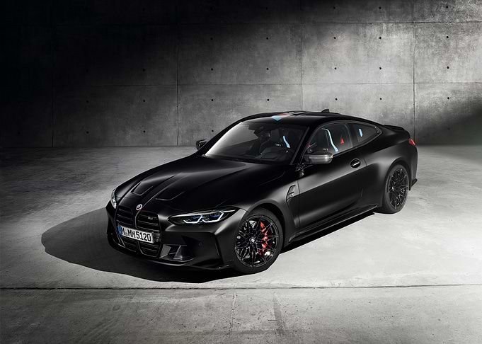Sleek Black BMW M4 Coupe