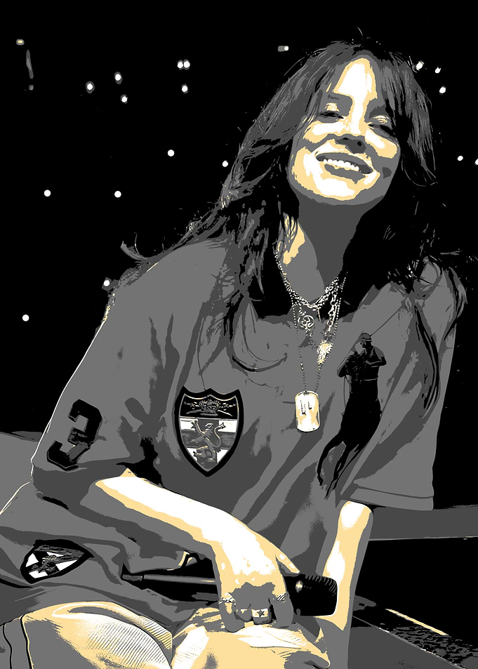 Billie Eilish Pop Art Portrait
