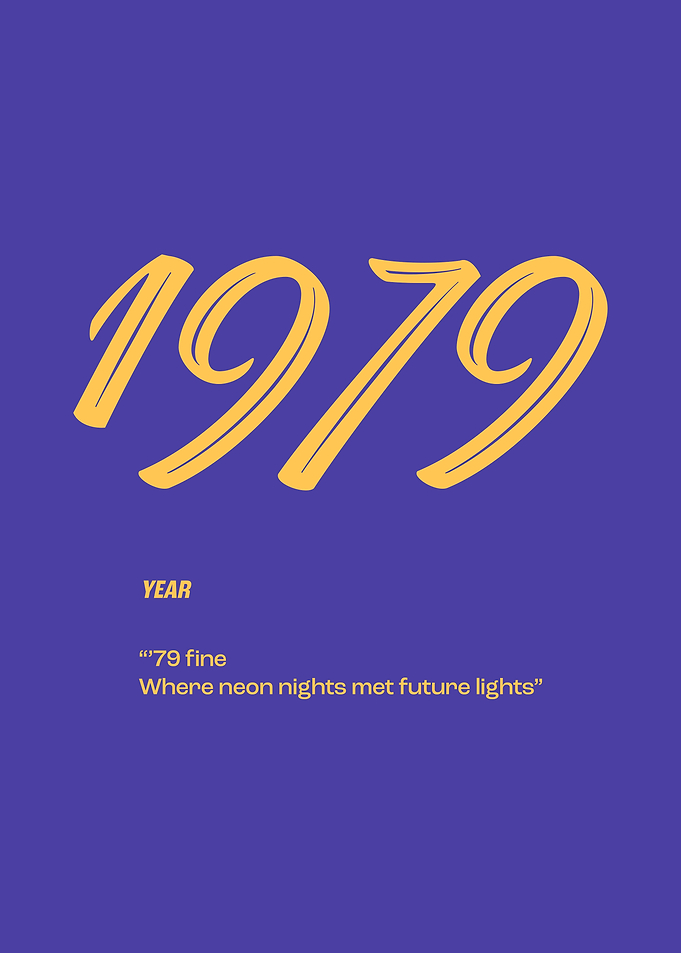 1979 Year Poster