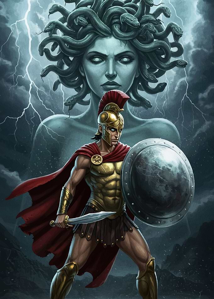 Achilles versus Medusa