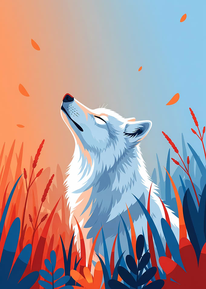 Wolf in Nature