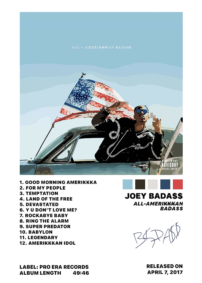 Joey Badass - ALL-AMERIKKKAN BADA$$ Album