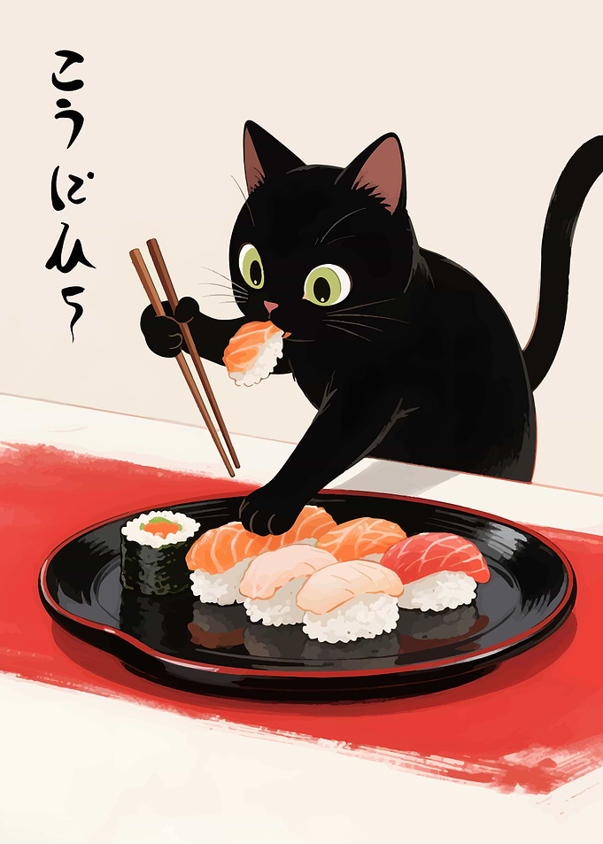 Black Cat Sushi