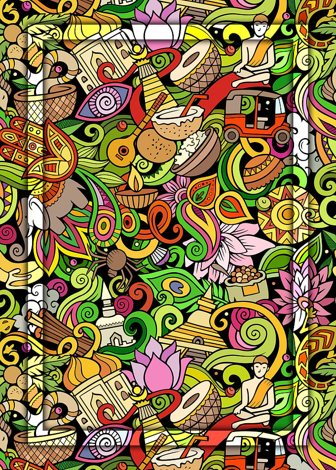 India Doodle Art