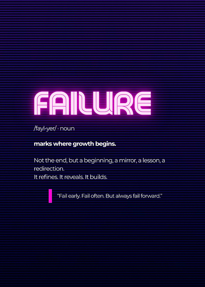 Failure is Growth Begins