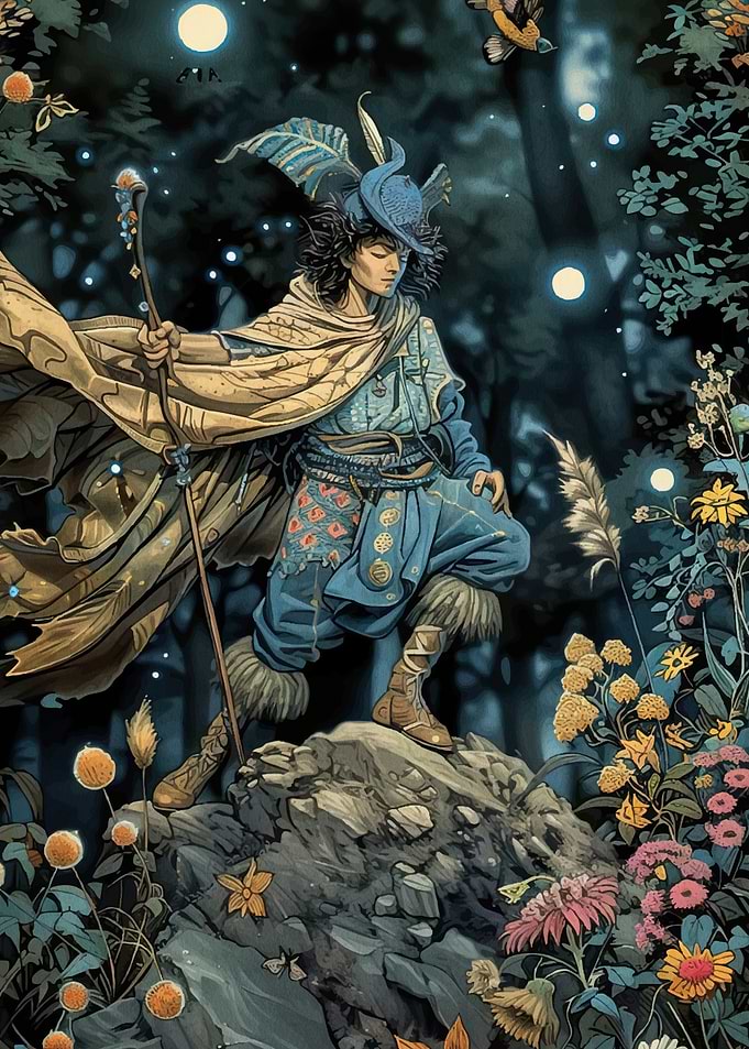 Fantasy Forest Wanderer