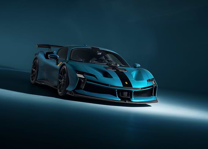 SF90 XX Stradale Race Car Studio Shot