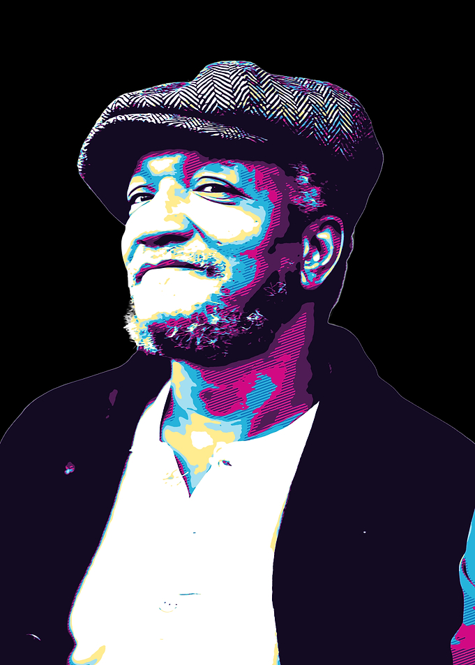 Colorful Portrait of Sanford